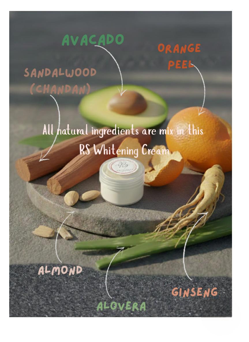 RS Whitening Cream One - Advanced Night Cream for Pigmentation, Acne Scars & Skin Brightening